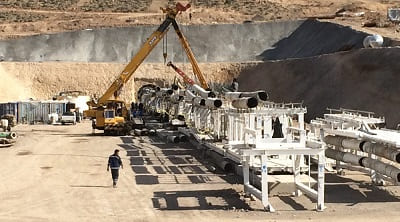 تونل انتقال آب کرمان - قرارگاه خاتم الانبیا شرکت توسعه بهینه ابنیه - 